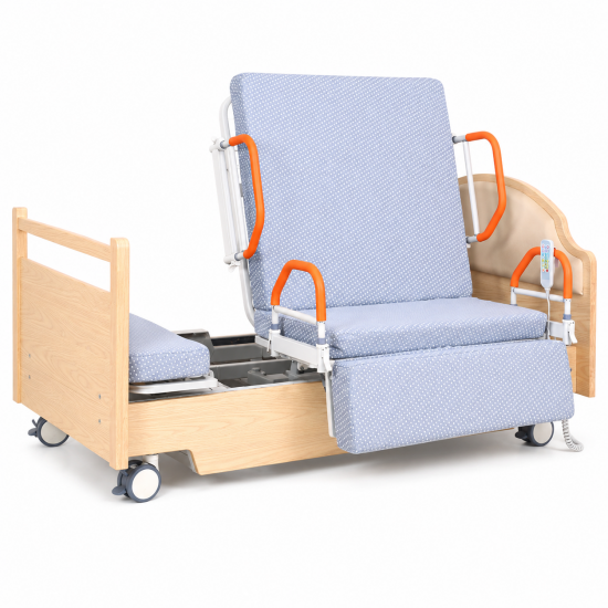 Smart Electric Transfer Bed with Lateral Tilt and Intelligent Motion Control