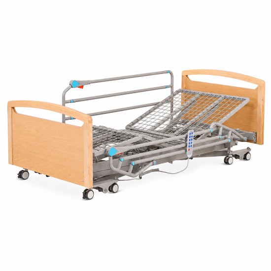 Electric Low-Level Care Bed with 23–70cm Adjustable Working Height